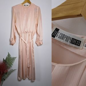 Long Sleeve Dress Soft Pink Size 12